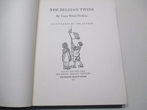 The Belgian Twins - Lucy Fitch Perkins - 1917 Hard Cover First Edition - Bild 10 von 11