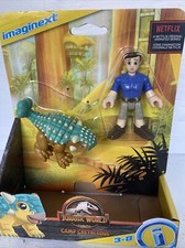 Fisher Price Imaginext Jurassic World Camp Cretaceous Ankylosaurus Bumpy  Ben