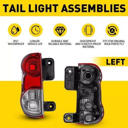 Exterior Left Tail Light Lamp Assembly For Nissan NV200 2013-2018 Left Side - Picture 12 of 17