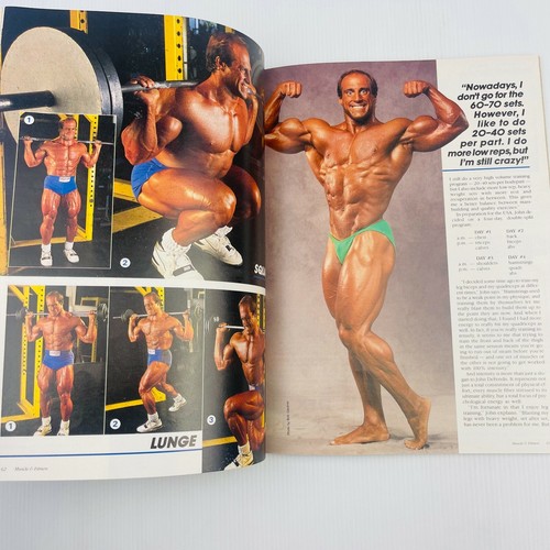 Vintage Muscle & Fitness Magazine January 1989 Body Building - Picture 6 of 12