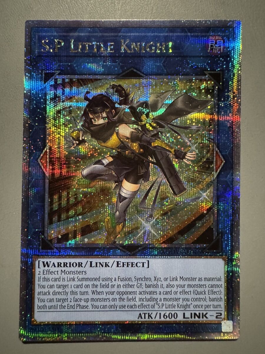 YUGIOH S:P LITTLE KNIGHT (LINK) ASIA ENGLISH EDITION AGOV YUGIOH S:P LITTLE KNIGHT (LINK) ASIA ENGLISH EDITION AGOV