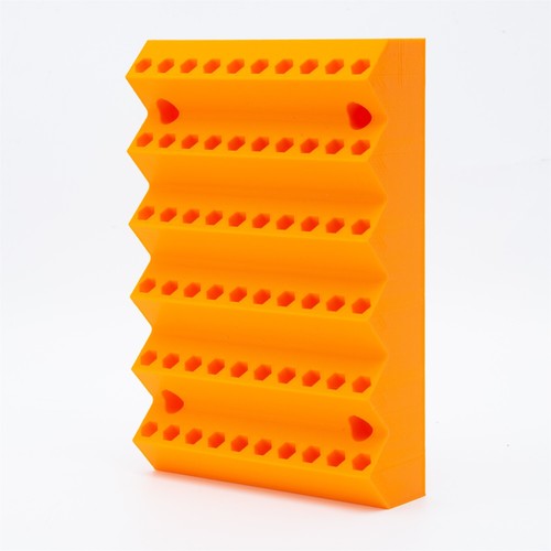 70 Slot Hex Bit Holder Organizer Drill Bit Storage Milling Cutter Drill Holder - Picture 14 of 29