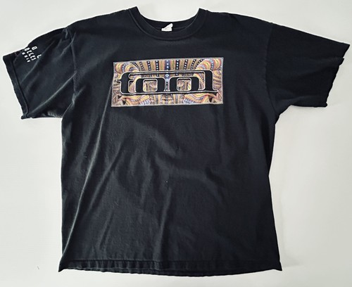 Tool 10,000 Days 2007 Tour Vintage Black T-Shirt XL Rare