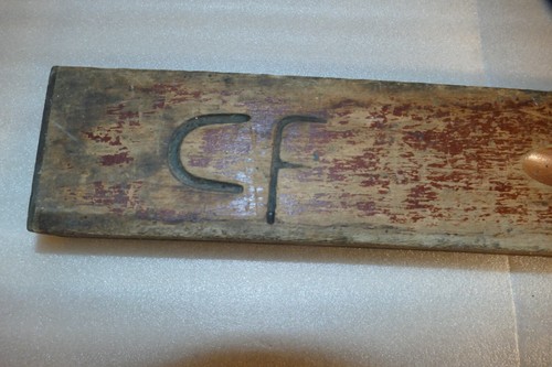 Vintage Stanley #3L Wooden and brass level 24 Inches 2 ft foot Solid Wood - Picture 4 of 21