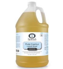 La Almona - Pure Castile Liquid Soap Unscented, 1 Gallon