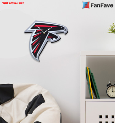 New Nfl Atlanta Falcons Home Decor Eva Foam Wall Clock 15 9 X Home Decor Eva Foam Wall Clock