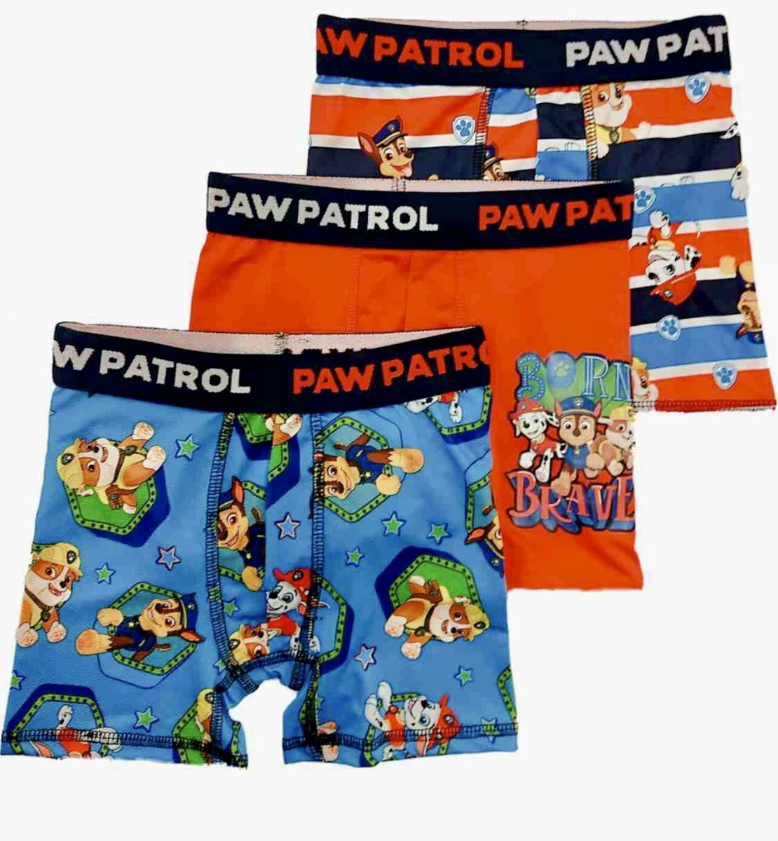 Paw Patrol Boys Boxer Briefs Action Underwear Size SMALL (6) Pack of Brand  New