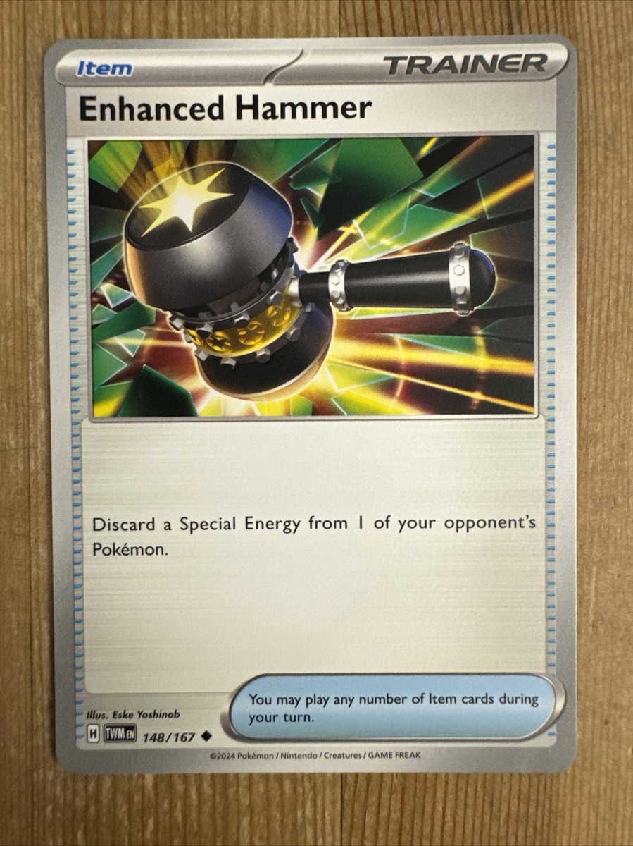 Enhanced Hammer 148/167 Twilight Masquerade Pokemon TCG