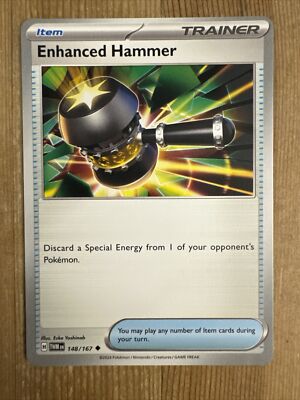 enhanced hammer pokemon card price 224/167 Twilight Masquerade Hyper Rare Gold Foil : Toys & Games Perfect for collectors and enthusiasts. Enhanced Hammer #224 Prices |
