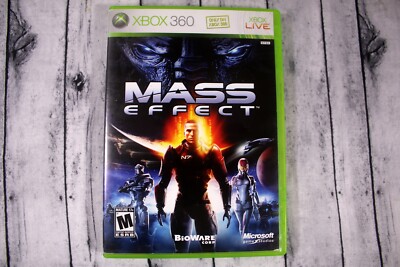 Mass Effect (Microsoft Xbox 360, 2007) Complete w/Manual Tested and Works CIB 
