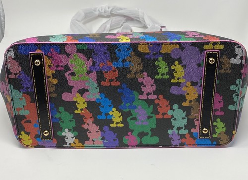 Tote nuova con etichette 10° anniversario Disney Parks Dooney & Bourke Topolino - Foto 7 di 8