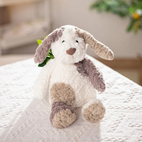 Sitting Dog Plush Toy 23cm Soft Long Legs Stuffed Animal Baby Appease Doll