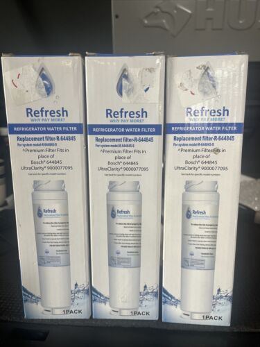 Refresh R-644845 Refrigerator Water Filter New. ALL NEW 1 Has No Plastic On It. - Foto 1 di 1
