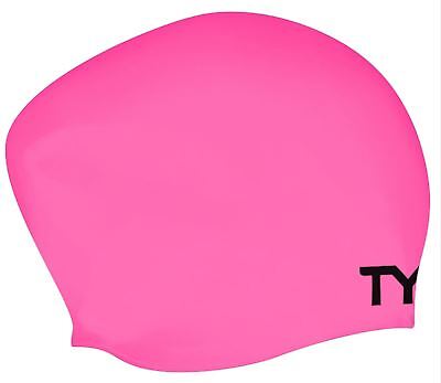 Tyr- Long Hair Wrinkle Free Silicone Cap- Pink- - Picture 1 of 2