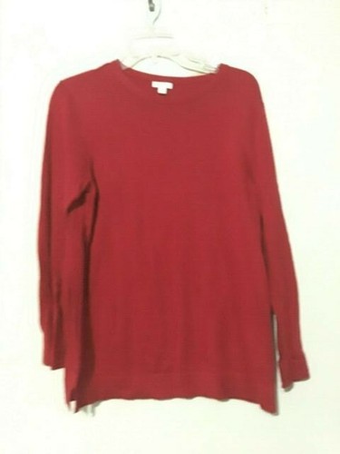 J. Jill Red Size S Women Sweater Cotton 