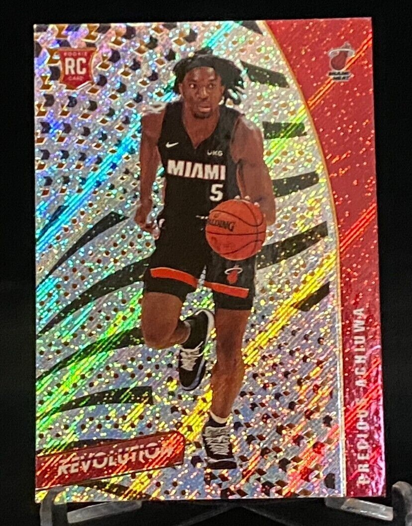 2020-21 Revolution Rookie Card #123 Precious Achiuwa Miami Heat
