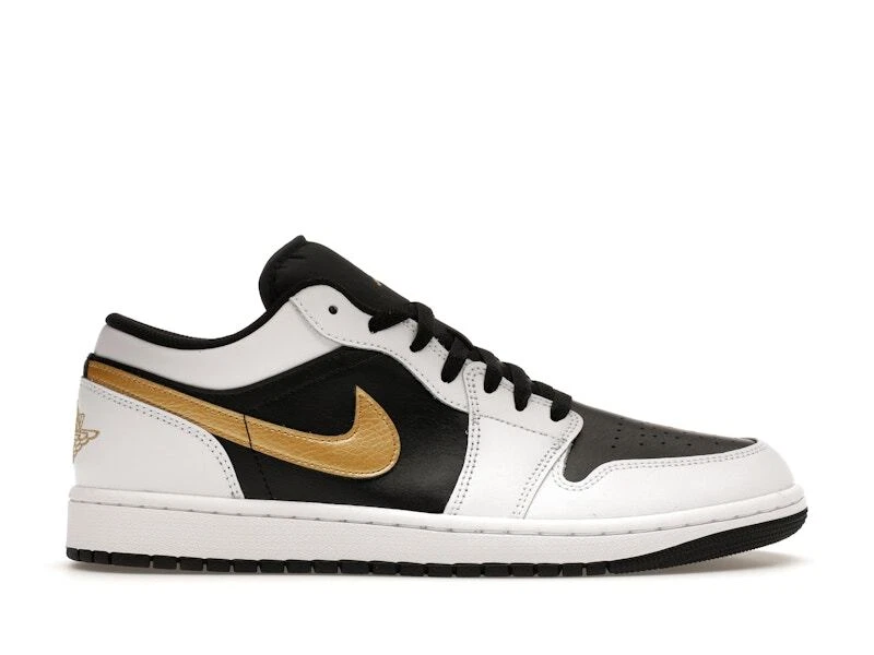 Jordan 1 Low Gold Swoosh for Sale - Authenticity Guaranteed - eBay
