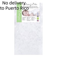 Dream On Me 4" Crib Mattress - Firm, Waterproof, Greenguard Gold, Lightweight