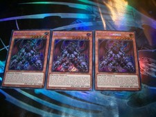 3x Bystial Saronir 1st Edition Secret Rare RA05-EN023 Yu-Gi-Oh!