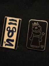 Disney Trading Pins - Fairy Without Mouse Ears and Animal Kingdom Lodge