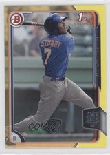 2015 Bowman Prospects Yellow Champ Stuart #BP59 2u3