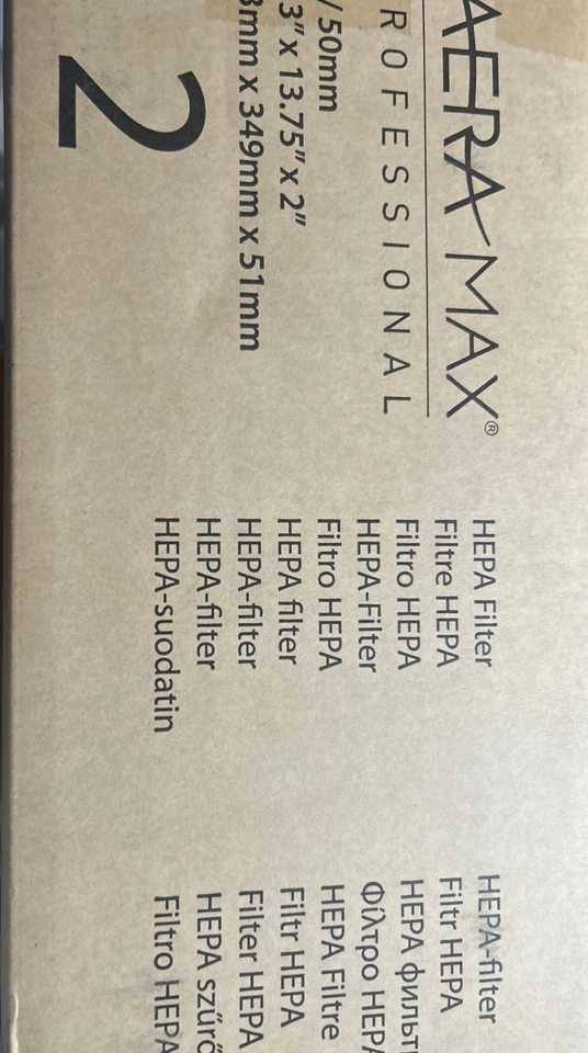 Filtro de aire Fellowes fabricante de equipos originales paquete de 2 HEPA 9416602 CRC94166 para purificador AeraMax AM3 AM4 Foto 2 de 4
