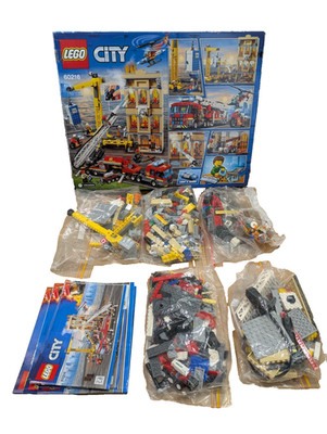 Lego 60216 Downtown Fire Brigade City komplett verpackt 100% Set