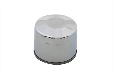 V-Twin 40-0711 Chrome Spin-On Oil Filter for FL/FX 82-84 & Sportster 80-83