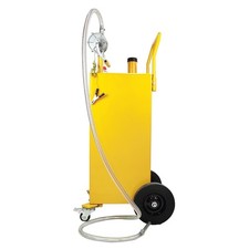 30 Gallon Gas Caddy Tank Storage Drum Gasoline Diesel Fuel Transfer