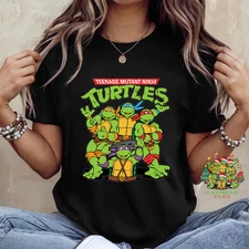 Teenage Mutant Ninja Turtles T-shirt, Turtle and Turtle Family T-shirt