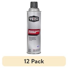 12 Pack Super Tech Brake Parts Cleaner 14.5 Oz