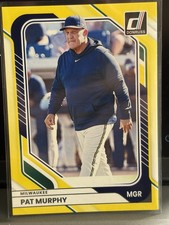 2026 Donruss Baseball Yellow Flood Parallel Exclusive Pat Murphy