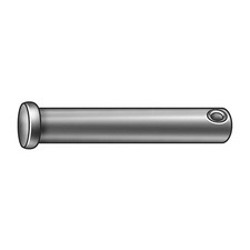 GRAINGER APPROVED WWG-CLPZ-244 Clevis Pin,Stl,3/8x1 5/8 L,PK25 3HKT7