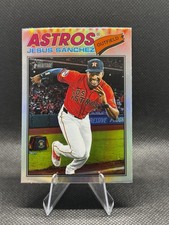 2026 Topps Heritage - Jesus Sanchez #176 Refractor  Houston Astros
