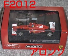 Mattel Ferrari F2012 Alonso 1/43 HotWheels Rare 14Y+ JAPAN