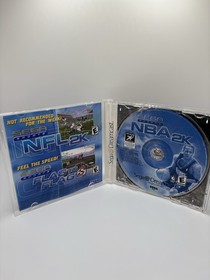NBA 2K (Sega Dreamcast, 1999) Complete W/ Manual CIB Tested Complete