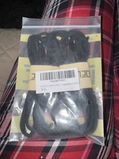 DELELE 2Pair Oval Shoes laces 31inch Half Round 1/4" Athletic ShoeLaces