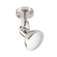 Metall Deckenstrahler Ø14Cm Retro E14 In Aluminium Spot Lampe Wohnzimmer Flur