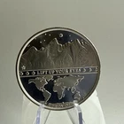 Lift Up Your Eyes- Dove Round One Talent of Pure Silver 1 Troy oz.999 Silver #8