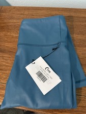 Zyia Metallic Light N Tight Hi-rise 7/8 24  Size 6-8 Leggings NWT