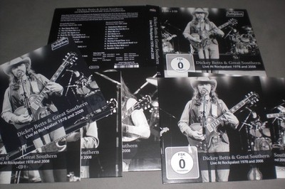 Dickey Betts & Great Southern - Live At Rockpalast 1978 & 2008 3 CD & 2 DVD Set