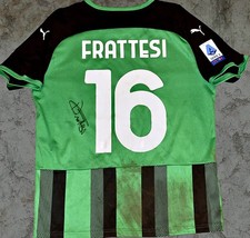 Maglia Calcio - SASSUOLO - Puma - 2021/2022 - FRATTESI -  Match Worn/Indossata