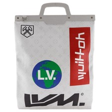 Louis Vuitton Flat Vertical Tote M44627 X Whi...