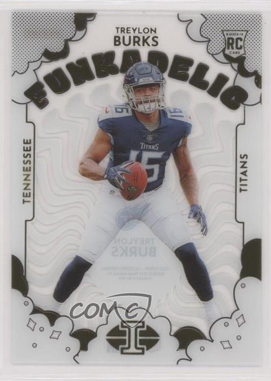 2022 Panini Illusions Funkadelic Treylon Burks #F-19 00r3