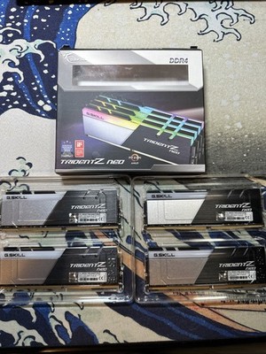 G.SKILL Trident Z Neo Series 64GB (4x16GB) 288-Pin RGB DDR4 F4-3600C16Q-64GTZNC)