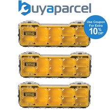 Stanley FatMax Waterproof Pro 1/3 Shallow Organiser 1-75-781 STA175781 x3