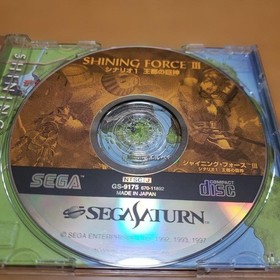 Shining Force III 1 2 3 Premium Disc Set Sega Saturn SS Japan OBI