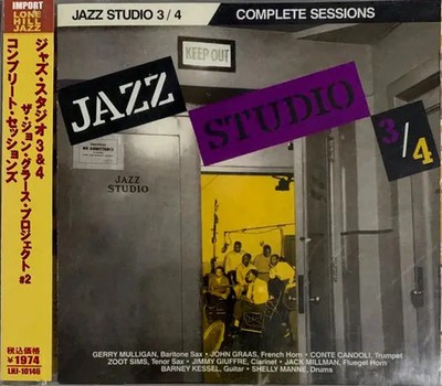 CD John Graas Jazz Studio 3/4 Complete Sessions Lone Hill Jazz