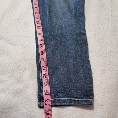 WOMENS NINE WEST BLUE DENIM PULLON STRAIGHT LEG JEANS SIZE 14 - Picture 9 of 13
