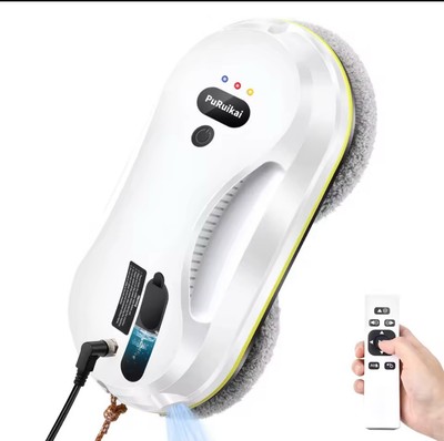 Household window automatic water spray cleaning robot vacuum cleaner remote cont